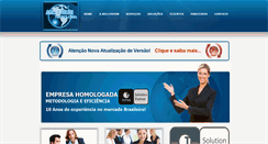 Desktop Screenshot of milleniumtecnologia.com.br
